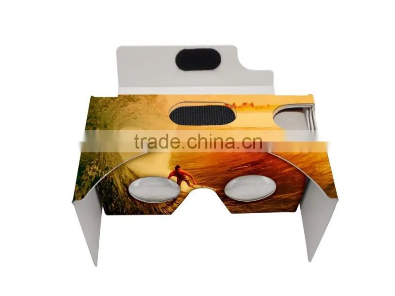 2017 top Selling Google Cardboard Glasses Google VR BOX 3D VR Cardboard