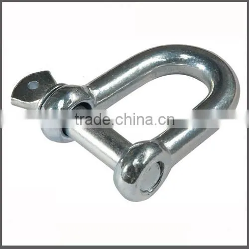 Stainless Steel Screw Pin Dee Shackle