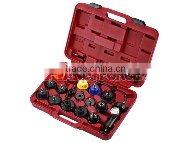 21PCS Radiator Pressure Tester Kit, Cooling System Service Tools of Auto Repair Tools