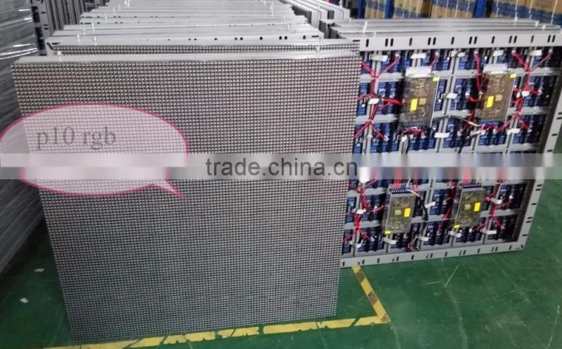 p10 P7.62 led /lcd smd3535/dip indoor/outdoor full color led display screen