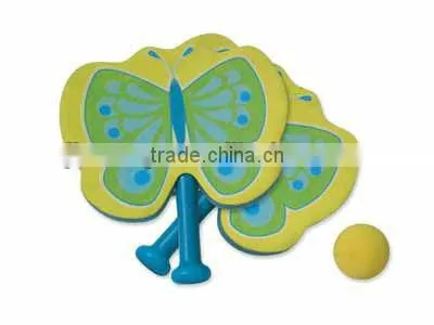 Sponge racket purple flower growing sponge toys