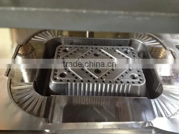 Aluminium foil container mould