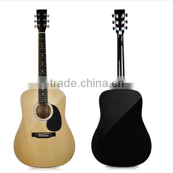 High quality copy global best wood acoustic guitar
