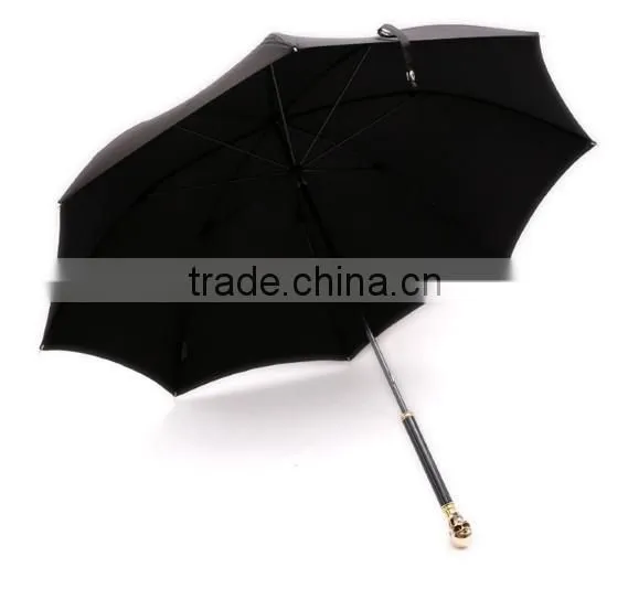 23 inch cos play long cool stick manual handle skull umbrella