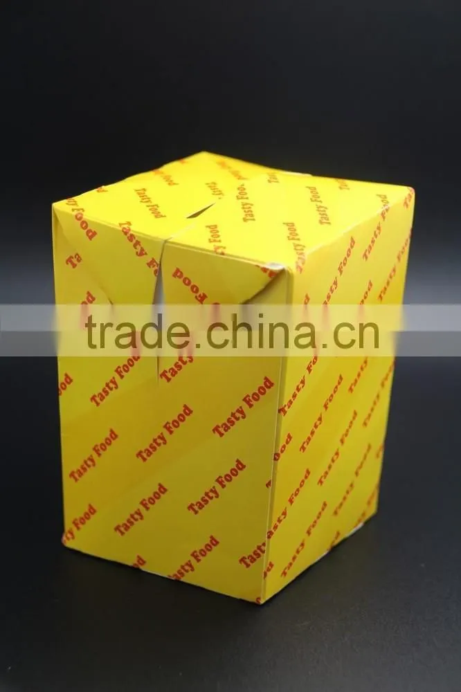 Fast Food Box Food Paper Box, Fries Paper Boxes, Paper Food Take Out Boxes