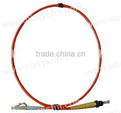 Corning Fiber Optic Patch Cable, LC-ST, Multi Mode, Simplex (62.5/125 Type)