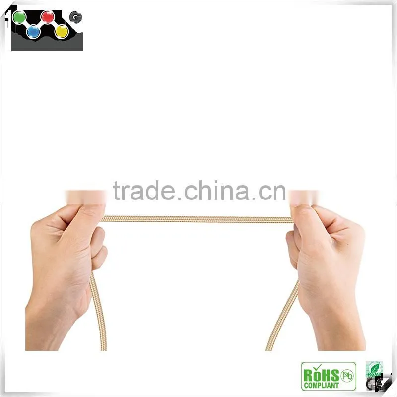Factory New Products ! Fashion USB 2.0 Connector Cable, Two Sided Usb Cable for iPhone&Android Mobile Phone