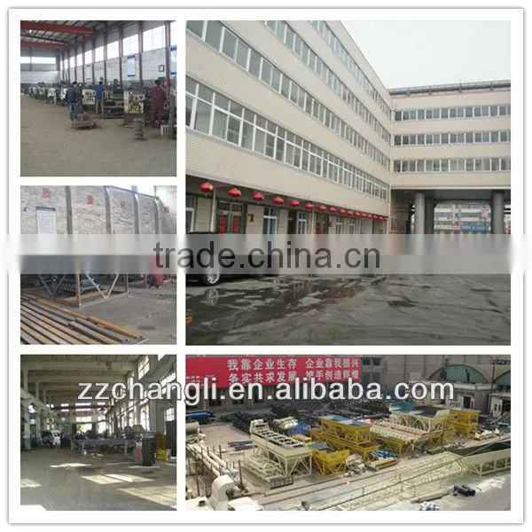 4 Aggregate Bins Concrete Batching Machine in Brazil