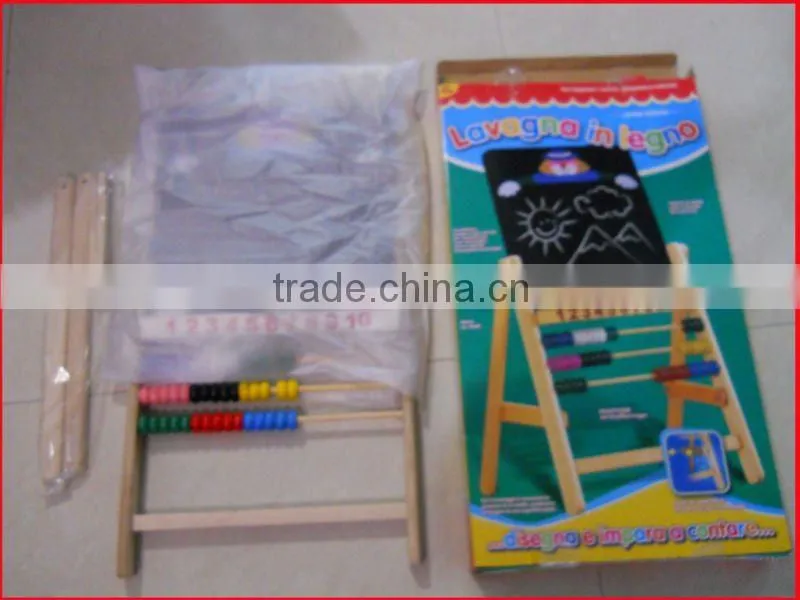 best seller wooden easel or drawing board with abacus