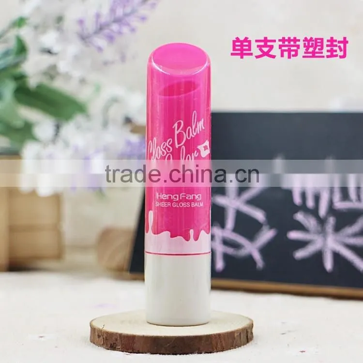 Hengfang Jelly Lipstick new fashion clean stick 24pcs 4color per box
