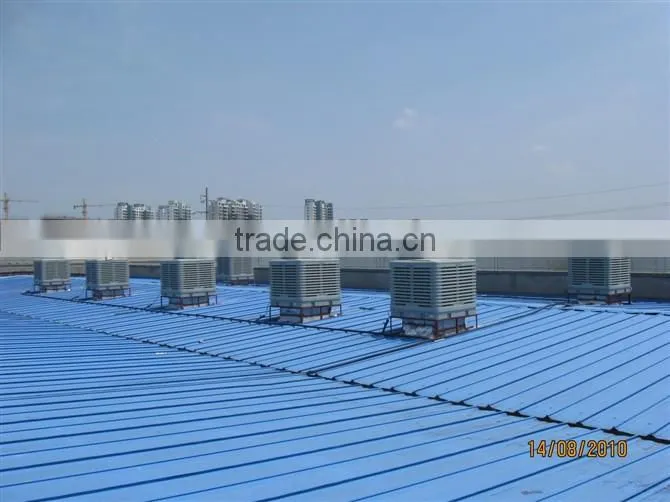 roof mounted air cooler for factory cooling