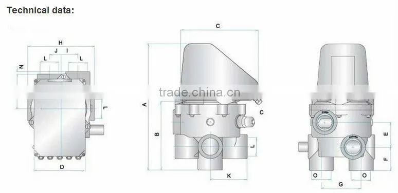Multi-function automatic multi-ports valve