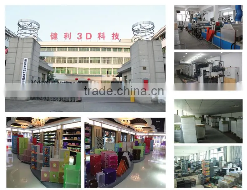 Promotional 3d lenticular pictures for wall decoration