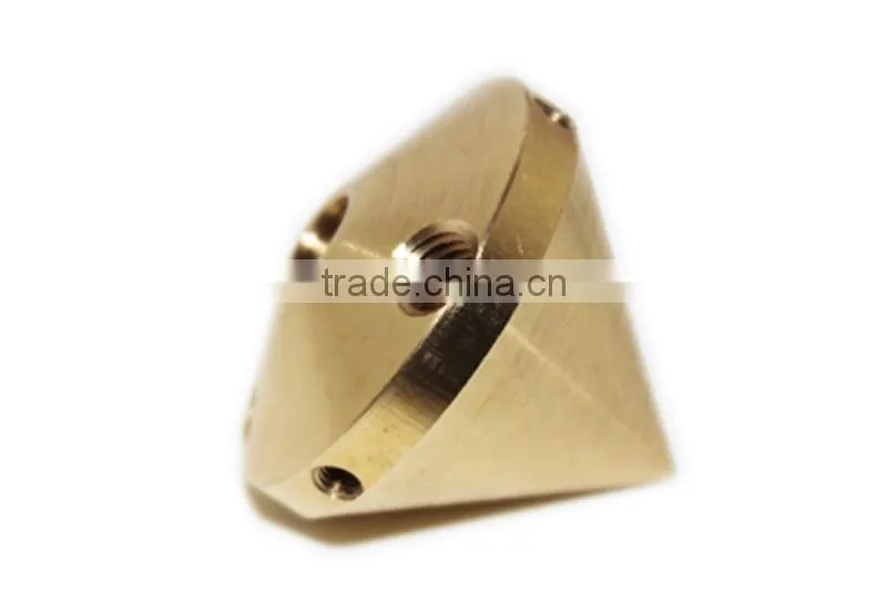 3D printer accessories 3 into1 out Multi Color Multi nozzle brass nozzle extruder nozzles 0.4mm for 1.75mm