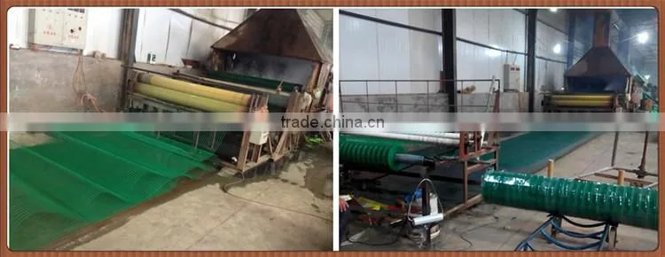 anping green vinyl coated welded wire fence price list