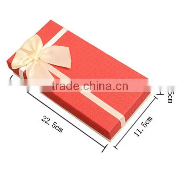 Various Colors Paper Scarf Box Orange