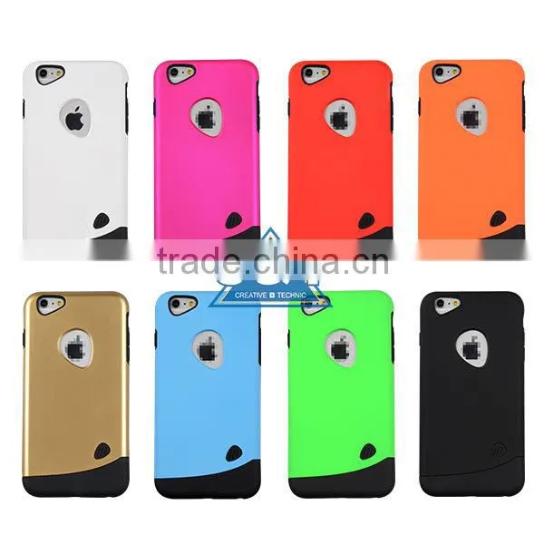 C&T Whole lastest fashionable design mobile phone cover hybrid case for iphone 6