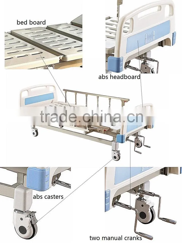 Wholesale Manual Ward Room Bed With Hospital Bed Casters