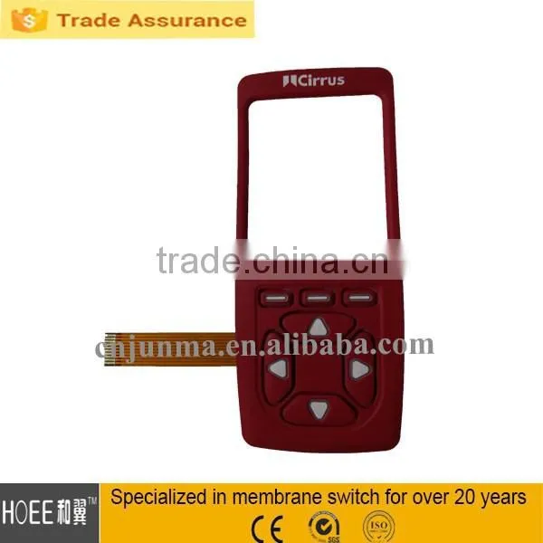 hot sale silicone rubber membrane switch custom membrane keyboards