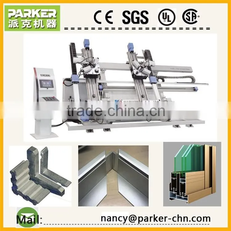 cnc four mitre corner crimping machine aluminum window corner crimping machine