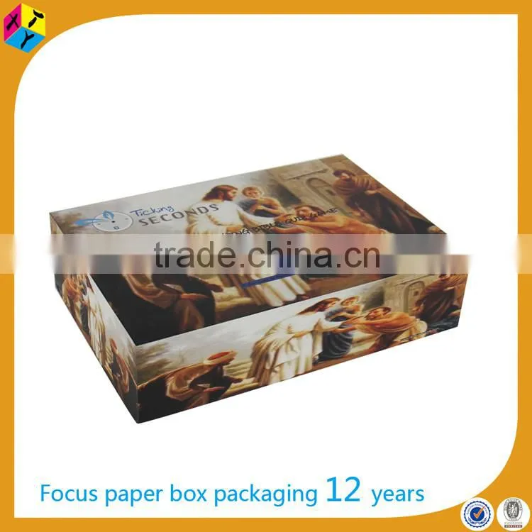 shenzhen recycle handmade gift packaging box printing