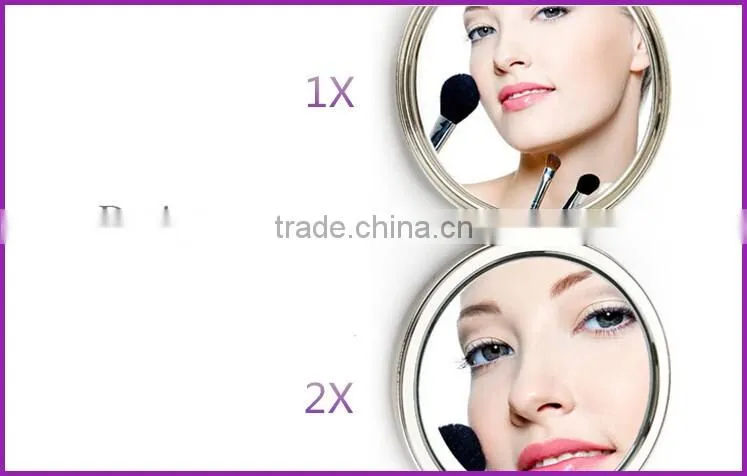Round Fashion Cheap Pocket Mirror For Promotional Compact Mirror