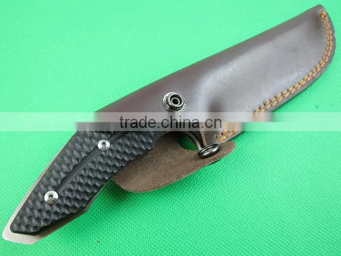 OEM G10 handle tactical fixed knife
