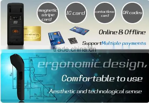 Android Mobile POS Terminal with Receipt Printer,GPRS,GPS,WIFI,Bluetooth,MSR,RFID