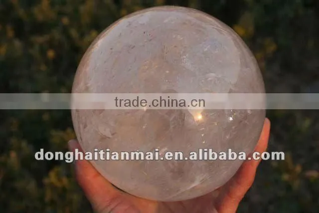 natural crystall ball