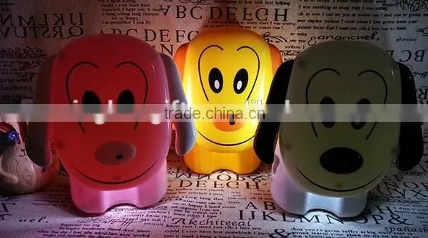 2014 Happy Dog touchable energy-saving LED Lamp, writing/learning lamps,Eye-protection USB charging Night Light. Promotion Gift.