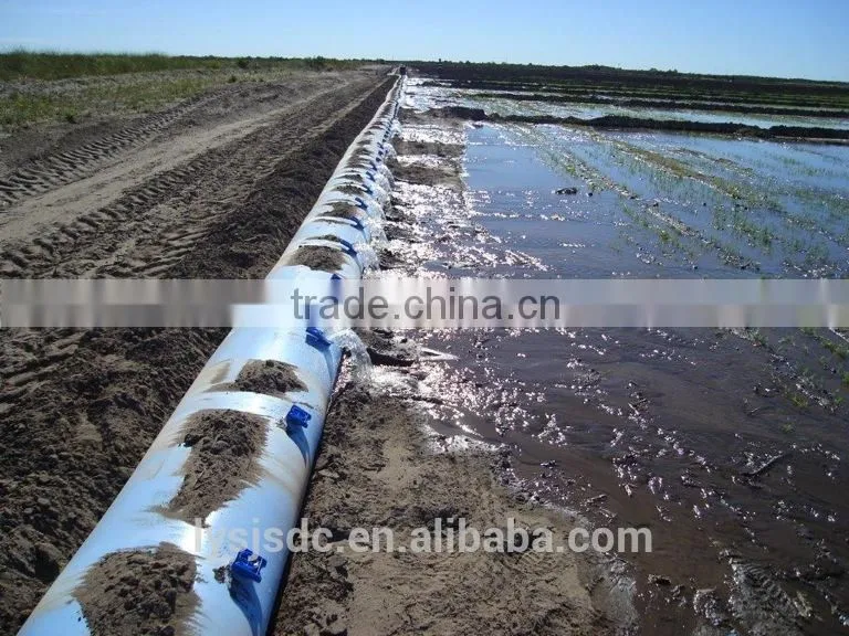 Heavy Duty Flexible PVC Layflat Water Transfer irrigation Discharge pipe