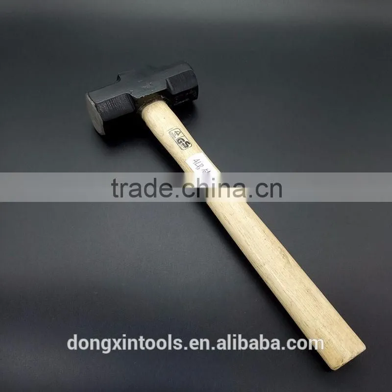 wood handle high quality pile hammer