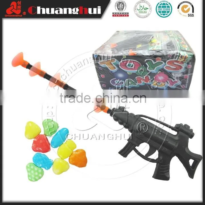 Plastic Rocket Toy Soldier / Gun Toy Candy