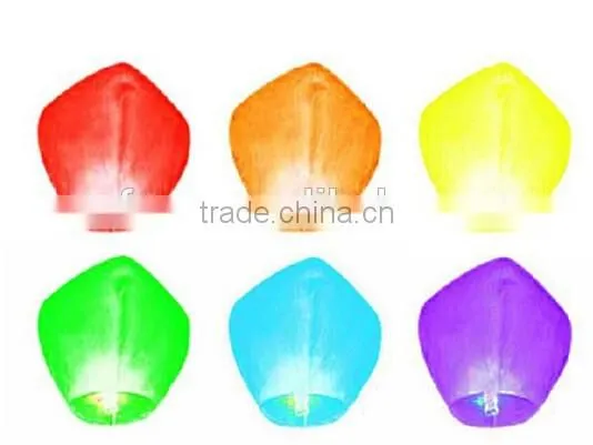 Sky Lanterns Paper Fire Candle / Flying Party Lamp / fly papaer lantern