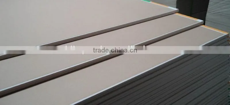 Paper faced gypsum board for wall partition