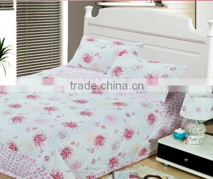 Luxury wholesale hotel textile products flat sheet/quilt cover /pillow case/quilt/pillow