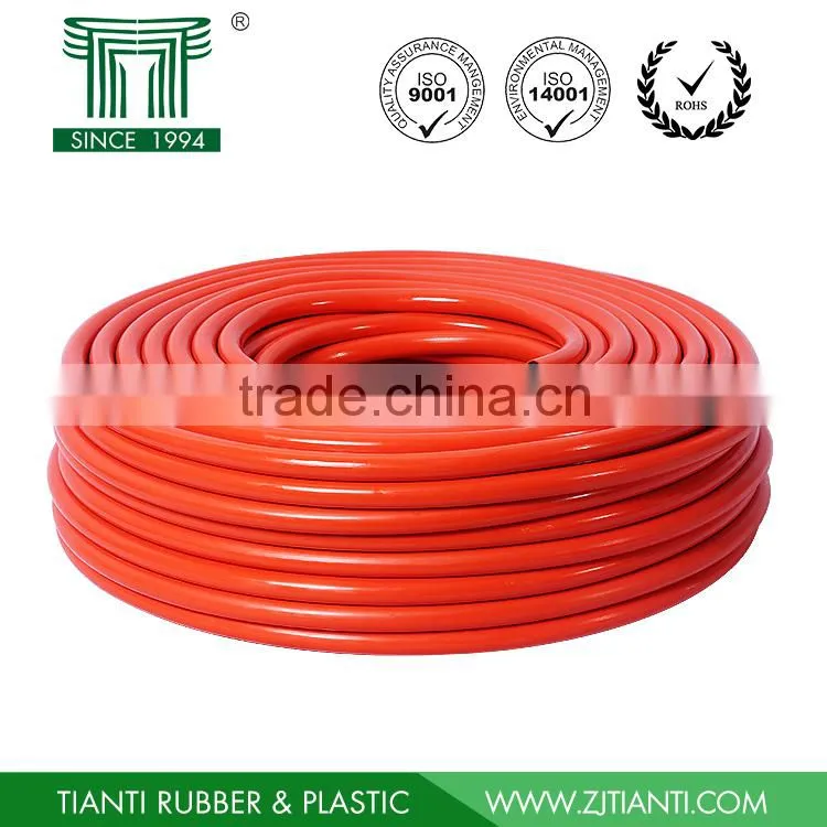 8.5mm fiber reinforced braided flexible plastic pvc gas hose