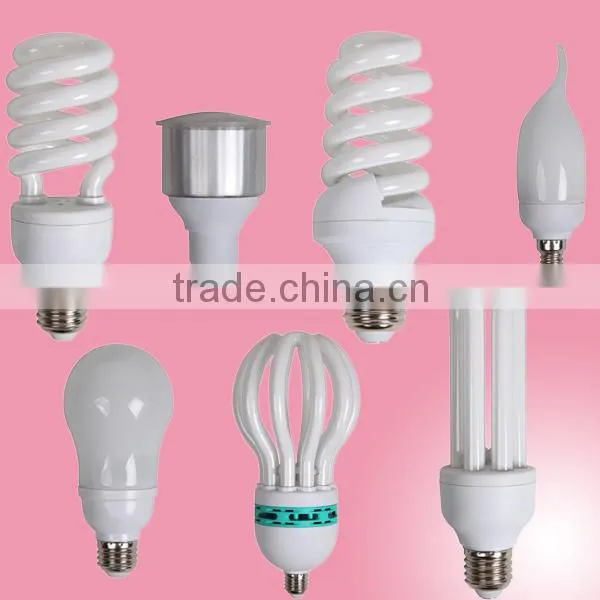 100% Tri-phosphor 8000hrs Mini U Spiral T2 Fluorescent Tube Light