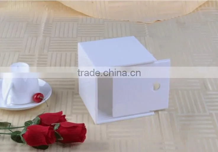 Hight quality new design cheap Acrylic tissue box promotion customized