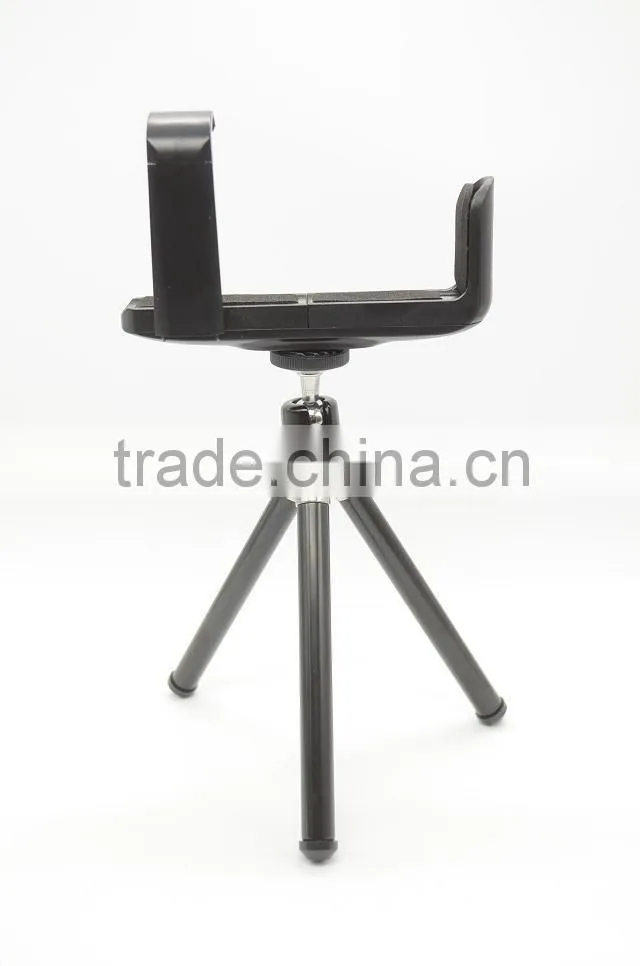 Carry-home Universal Mounting Phone Tripod for Phone and Camera with Metal Holder