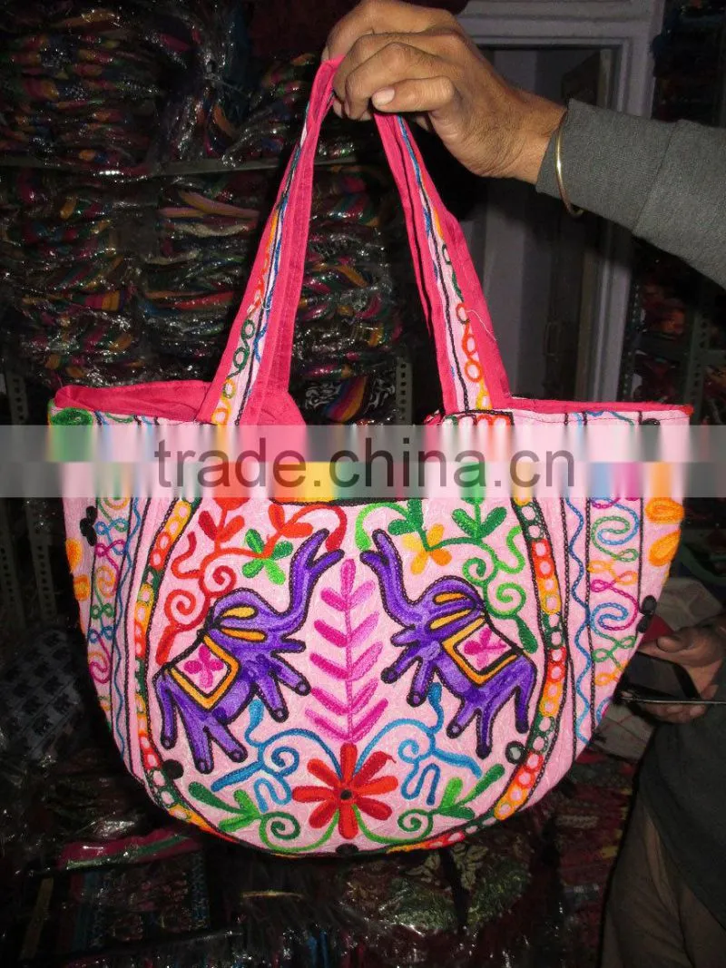 Banjara stylish Vintage Indian Embellished Tote Bag Vintage Banjara shoulder bag