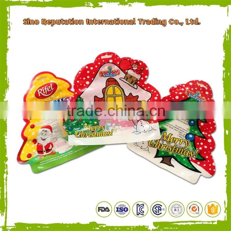 China supplier irregular shape rice roll packaging plastic bag