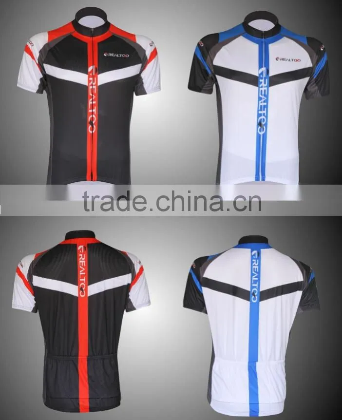2015 free design fashion reflective Custom Cycling Jersey