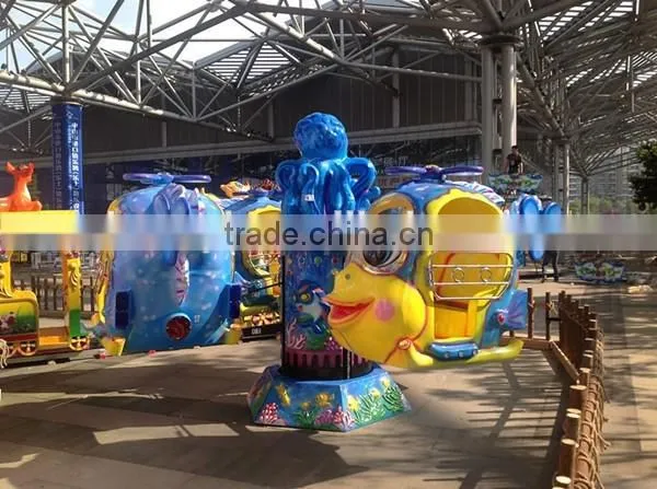new hot Shopping mall outdoor game rides rotating big eye plane amusement rides for kids