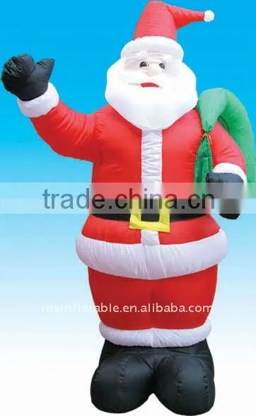 inflatable christmas santa