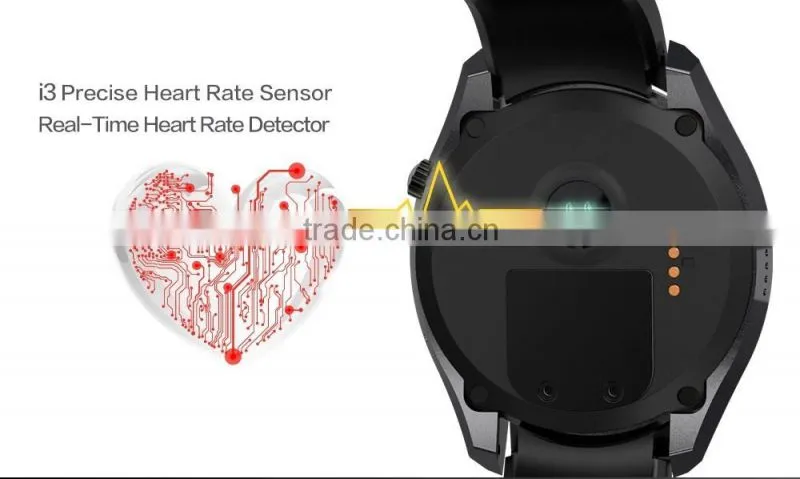 Smart Watch I3 Android 5.1 MTK6580 Google s Heamaprt rate monitor Pedometer G-sensor Wifi GPS for smart phones
