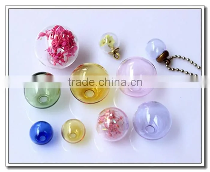globes/empty/clear/hollow/balls/hand blown/sphere/16mm/ 20mm/two/holes/DIY/miniature/vials/ hanging hollow glass ball chandelier