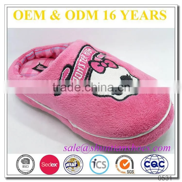 little girls cheap custom made slippers