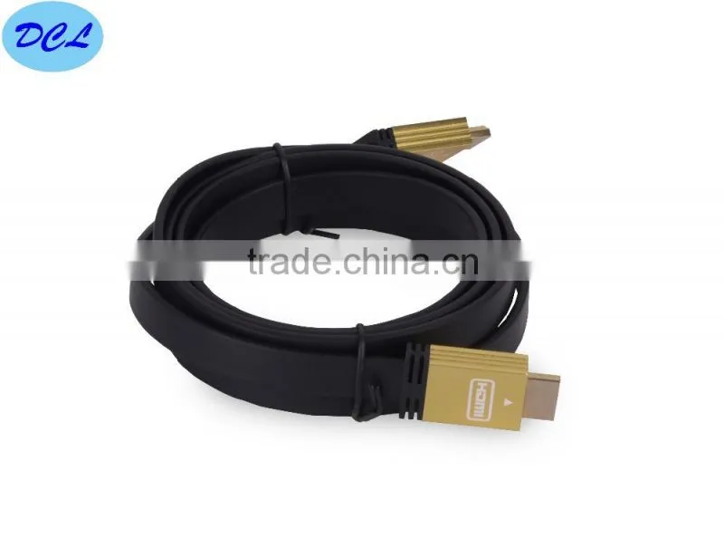 HDMI FLAT CABLE1.4V with Aluminum shell 1.8M