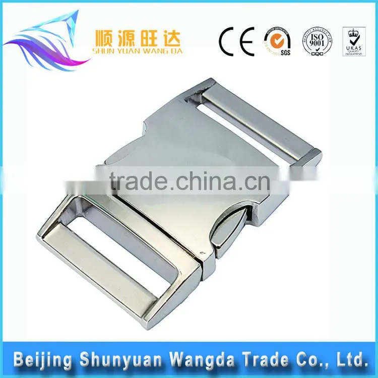 Alibaba top supplier bags metal buckle,metal side release buckle